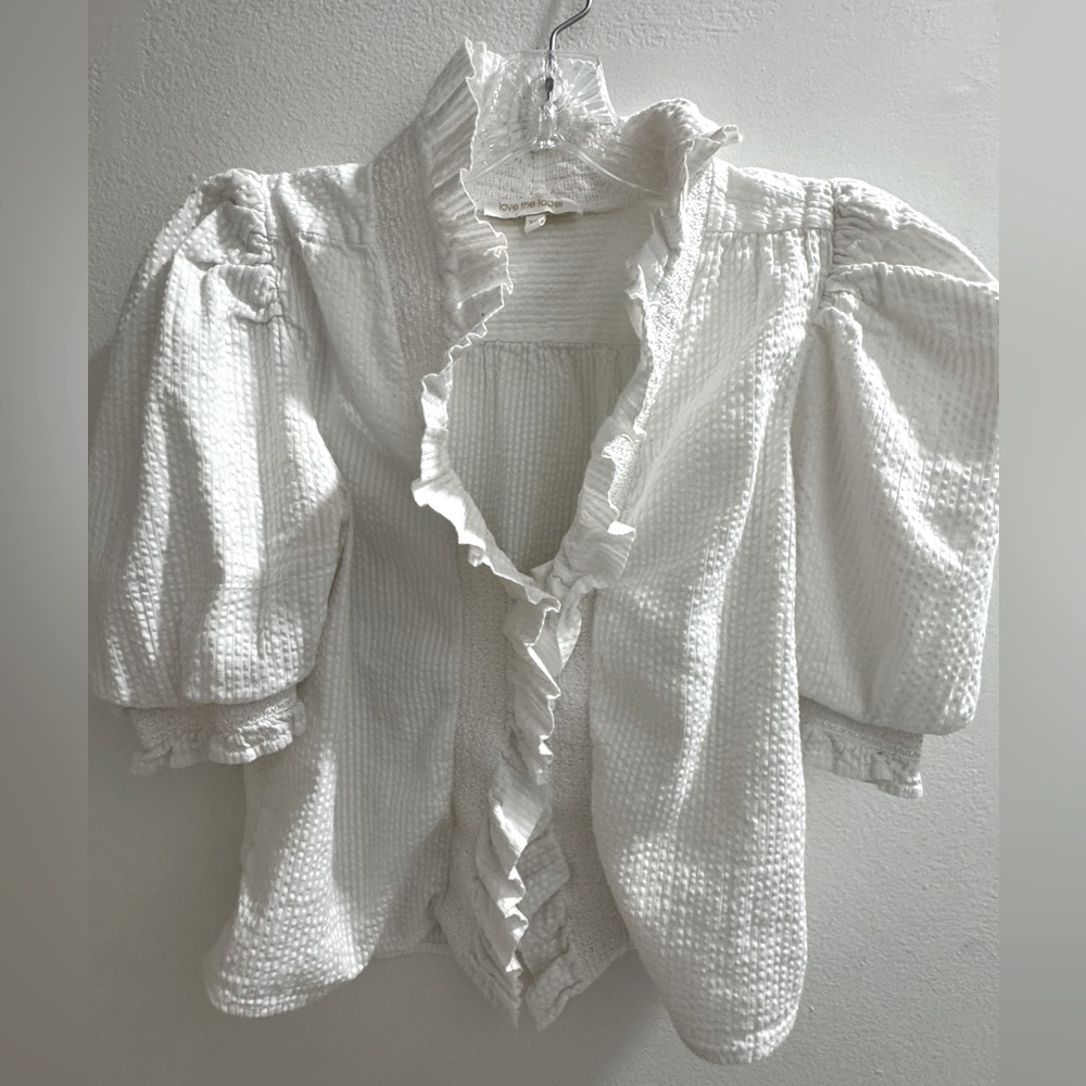 Ruffle Blouse by LOVE THE LABEL